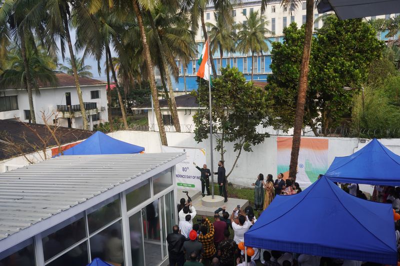 Independence Day 2026: Flag Hoisting Ceremony at Embassy